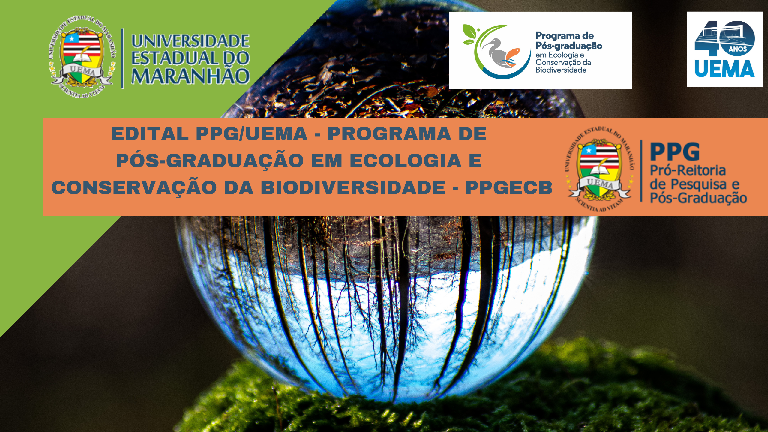 EDITAL N.º 37/2022-PPG/CPG/UEMA – PROGRAMA DE PÓS-GRADUAÇÃO EM ECOLOGIA E CONSERVAÇÃO DA BIODIVERSIDADE – PPGECB
