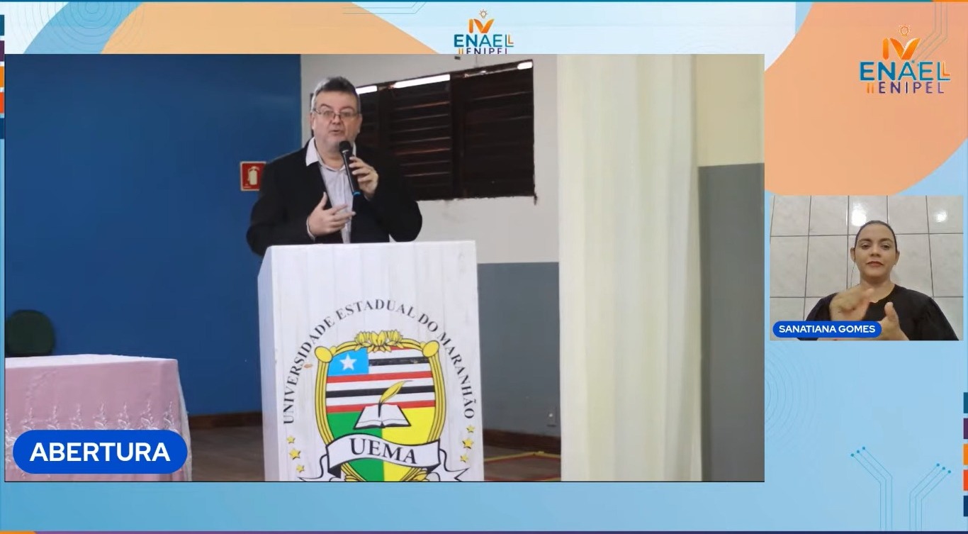 Pró-reitor de Pesquisa e Pós-graduação participa do IV Encontro Nacional de Estudos Linguísticos e Literários do Campus Caxias