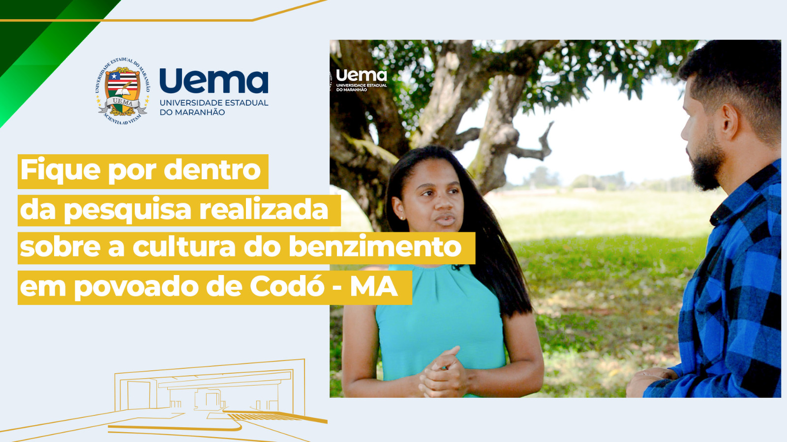 UEMA Pesquisa: Uma análise geocultural sobre a cultura do benzimento em povoado de Codó/MA