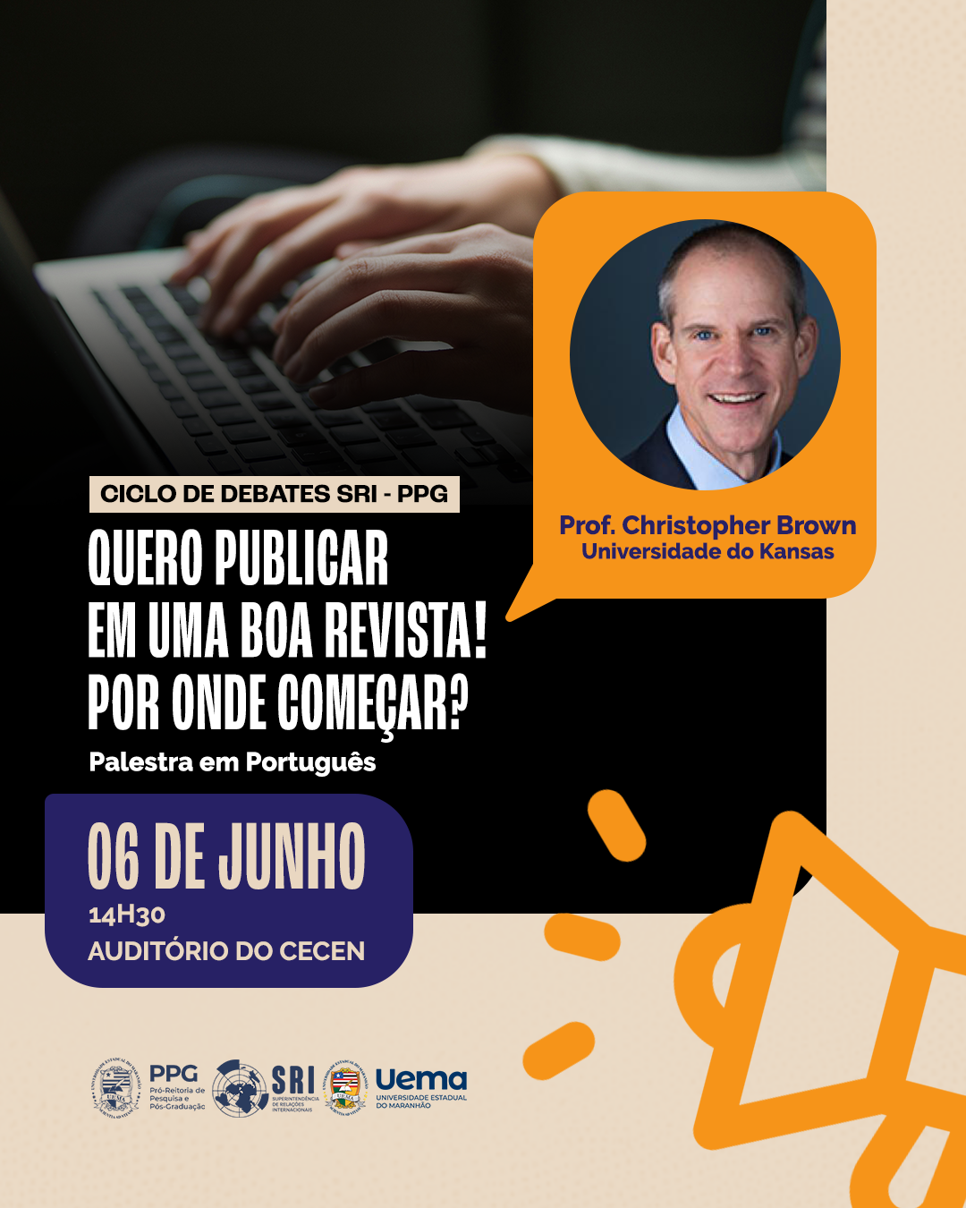PPG e SRI promovem Ciclo de Debates sobre como publicar em uma boa revista