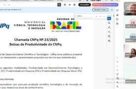 PPG realiza live sobre Chamada CNPq 2025 para ampliar número de bolsistas de produtividade