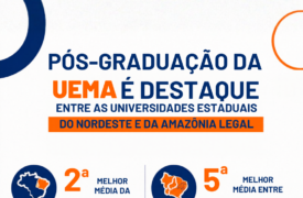 Pós-graduação da Uema é destaque entre as universidades estaduais do Nordeste e da Amazônia Legal